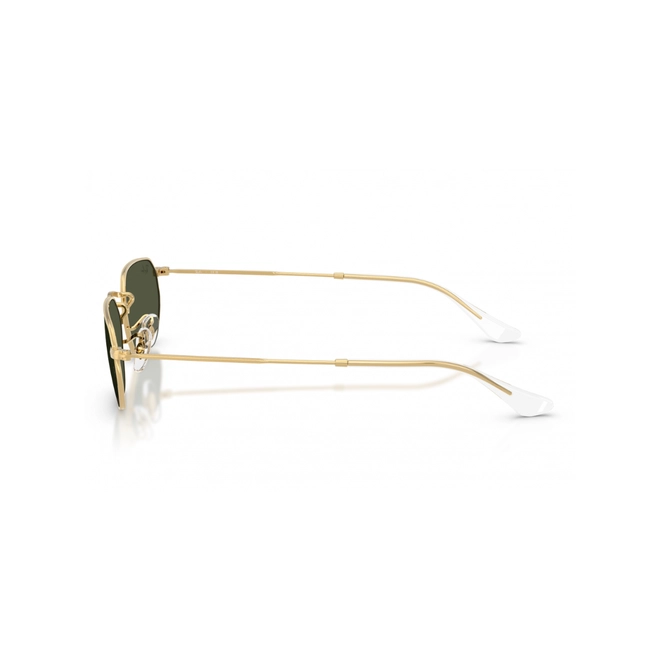 Óculos de Sol Ray-Ban 0RB3947 001/3157 Metal Dourado com lentes na cor Verde 4