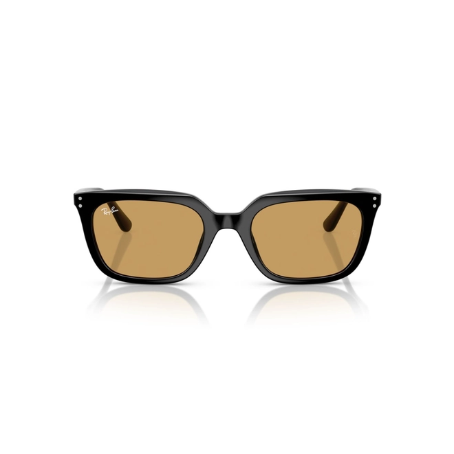 Óculos de Sol Ray-Ban 0RB4439D 901/7354 Propionato Preto com lentes na cor Amarelo 2