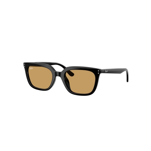 Óculos de Sol Ray-Ban 0RB4439D 901/7354 Propionato Preto com lentes na cor Amarelo