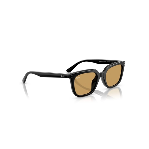 Óculos de Sol Ray-Ban 0RB4439D 901/7354 Propionato Preto com lentes na cor Amarelo