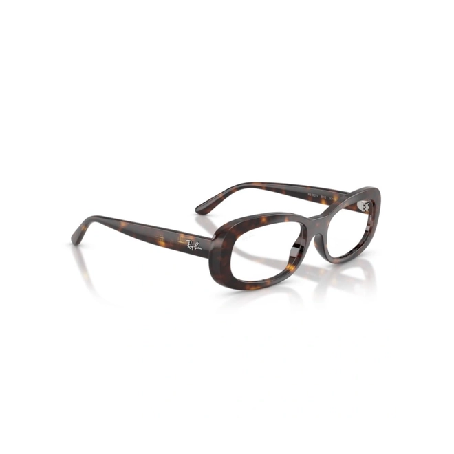 Óculos de Grau Ray-Ban 0RX2221V 2012 53 Propionato Marrom Mesclado 3