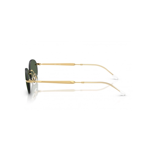 Óculos de Sol Ray-Ban 0RB3767 001/7154 Metal Dourado com lentes na cor Verde