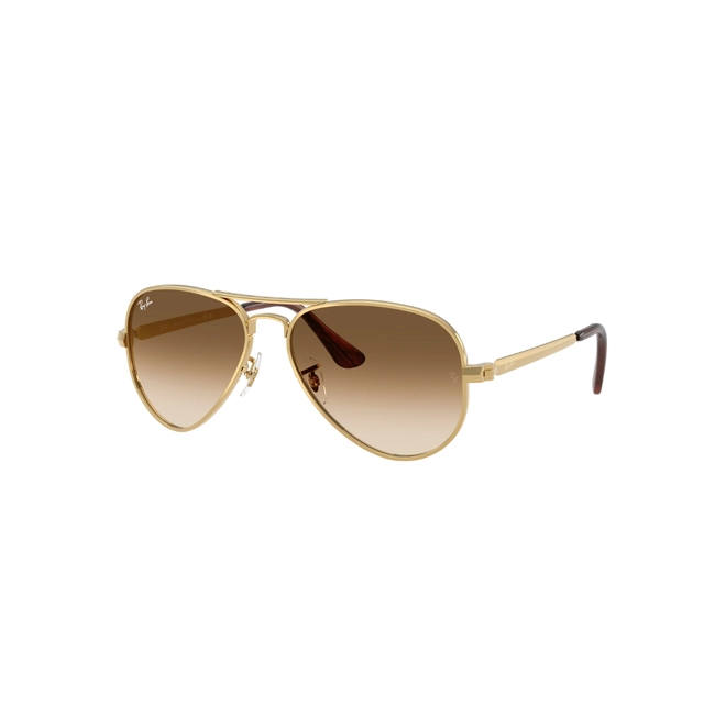Óculos de Sol Ray-Ban Aviator Max 0RB3925 001/5158 Metal Dourado com lentes na cor Marrom Degradê 1
