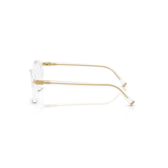 Óculos de Grau Miu Miu 0MU 02WV 15Z1O150 Acetato Transparente 3