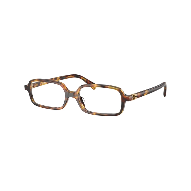 Óculos de Grau Miu Miu 0MU 01YV 14L1O153 Acetato Marrom Mesclado 1