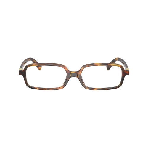 Óculos de Grau Miu Miu 0MU 01YV 14L1O153 Acetato Marrom Mesclado