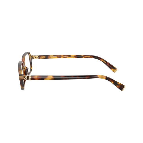 Óculos de Grau Miu Miu 0MU 01YV 14L1O153 Acetato Marrom Mesclado