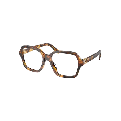 Óculos de Grau Miu Miu 0MU 03YV 14L1O154 Acetato Marrom Mesclado