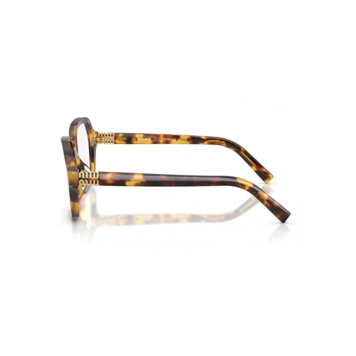 Óculos de Grau Miu Miu 0MU 03YV 14L1O154 Acetato Marrom Mesclado