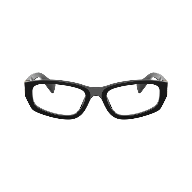 Óculos de Grau Miu Miu 0MU 04YV 16K1O154 Acetato Preto 2