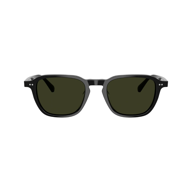 Óculos de Sol Oliver Peoples 0OV5598SU 1731P150 Acetato Preto com lentes na cor Verde Polarizado 2