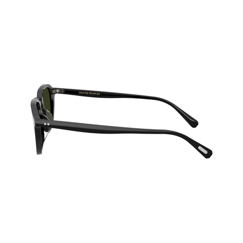Óculos de Sol Oliver Peoples 0OV5598SU 1731P150 Acetato Preto com lentes na cor Verde Polarizado