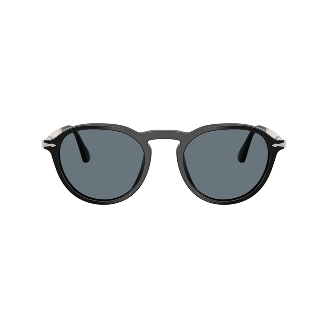 Óculos de Sol Persol 0PO3383S 95/3R 54 Acetato Preto com lentes na cor Cinza Escuro Polarizado 2