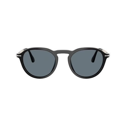 Óculos de Sol Persol 0PO3383S 95/3R 54 Acetato Preto com lentes na cor Cinza Escuro Polarizado