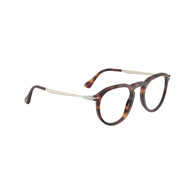 Óculos de Grau Persol 0PO3387V 24 51 Acetato Marrom Mesclado 3
