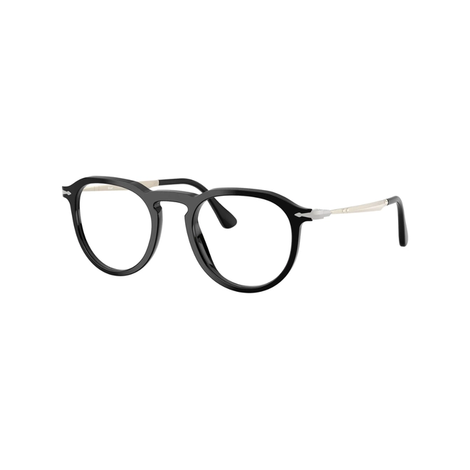 Óculos de Grau Persol 0PO3387V 95 51 Acetato Preto 1