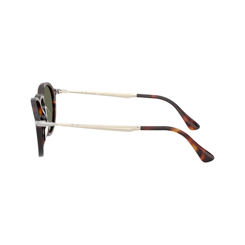 Óculos de Sol Persol 0PO3383S 24/58 54 Acetato Marrom Mesclado com lentes na cor Verde Polarizado