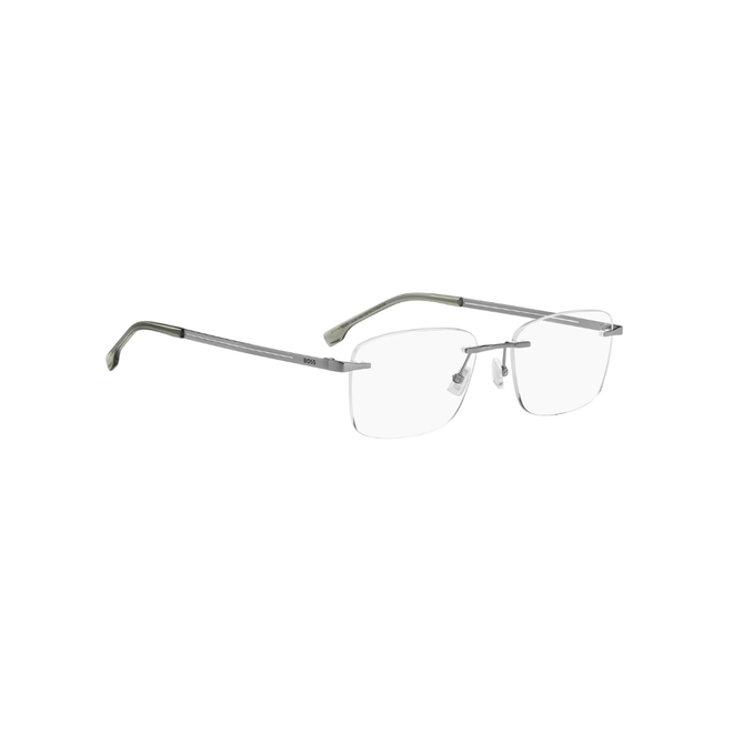 Óculos de Grau Hugo BOSS 1873/F 6LB 5718 Titânio Cinza 3
