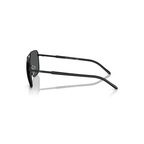 Óculos de Sol Armani Exchange 0AX2057S 60008759 Metal Preto com lentes na cor Cinza