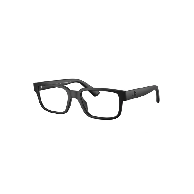 Óculos de Grau Armani Exchange 0AX3130U 8078 53 Acetato Preto 1