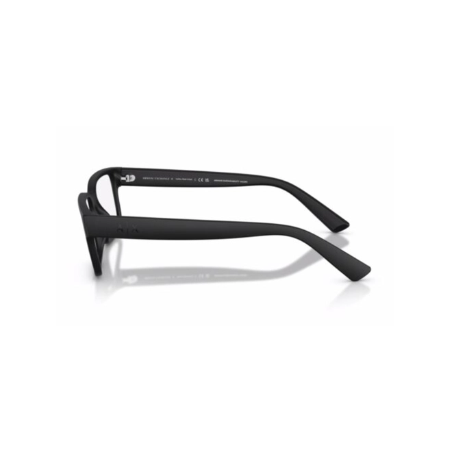 Óculos de Grau Armani Exchange 0AX3130U 8078 53 Acetato Preto 3