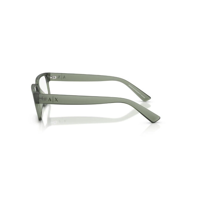 Óculos de Grau Armani Exchange 0AX3130U 8362 53 Acetato Verde 3