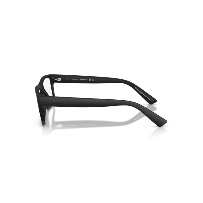Óculos de Grau Armani Exchange 0AX3135 8078 54 Acetato Preto 3