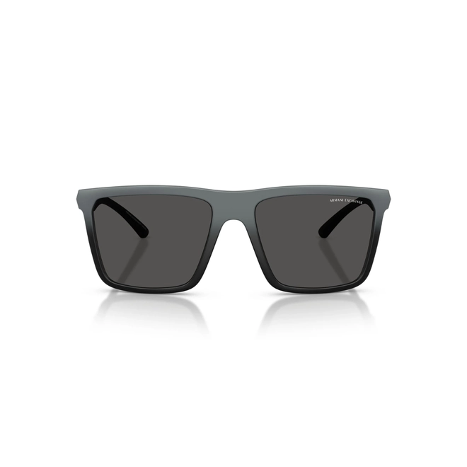 Óculos de Sol Armani Exchange 0AX4162SU 83888757 Acetato Cinza Degradê com lentes na cor Cinza 2