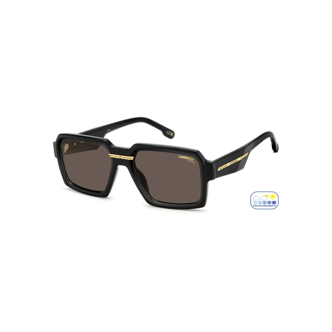 Óculos de Sol Carrera VICTORY C 15/S 807 554A S Eco Poliamida Preto com lentes na cor Amarelo Fotocromático 2
