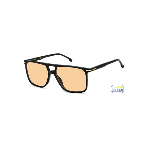Óculos de Sol CARRERA 366/S 807 59Q6 S Acetato preto com lentes na cor Laranja Fotocromático