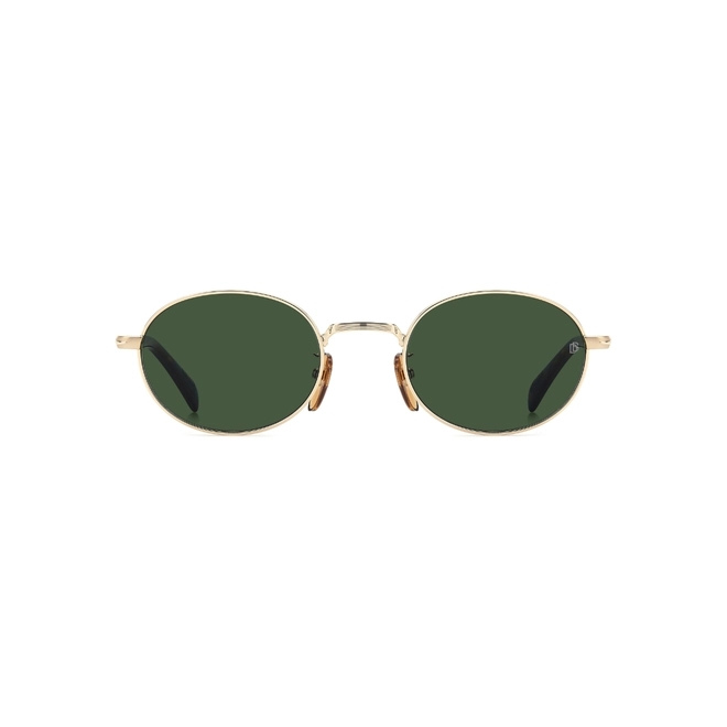 Óculos de Sol David Beckham DB 1196/S 06J 52O7 S Metal Dourado com lentes na cor Verde 2