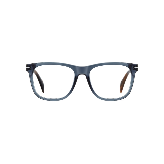 Óculos de Grau David Beckham DB 1208 4FK 5417 Acetato Azul e Marrom 2