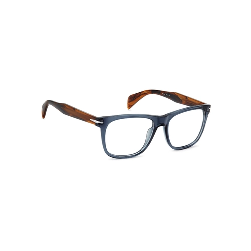 Óculos de Grau David Beckham DB 1208 4FK 5417 Acetato Azul e Marrom