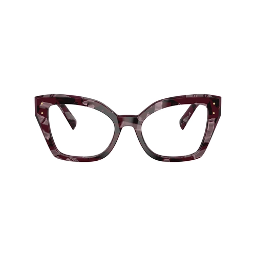 Óculos de Grau Dolce & Gabbana 0DG3386 3464 53 Acetato Roxo Mesclado