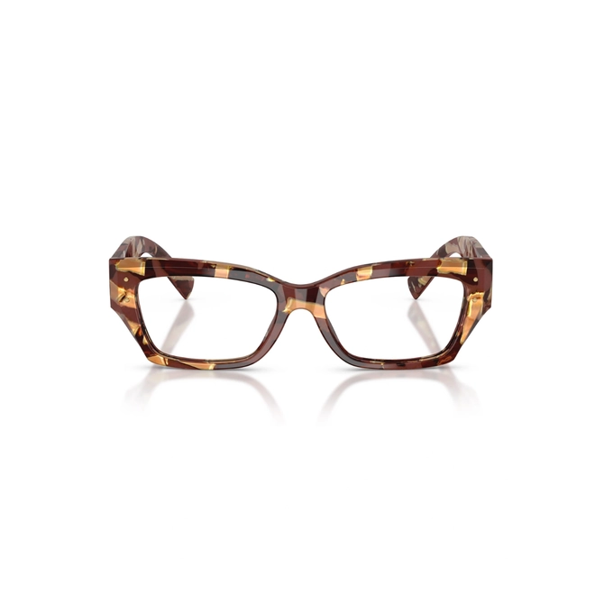 Óculos de Grau Dolce & Gabbana 0DG3387 3462 53 Acetato Marrom Mesclado 2