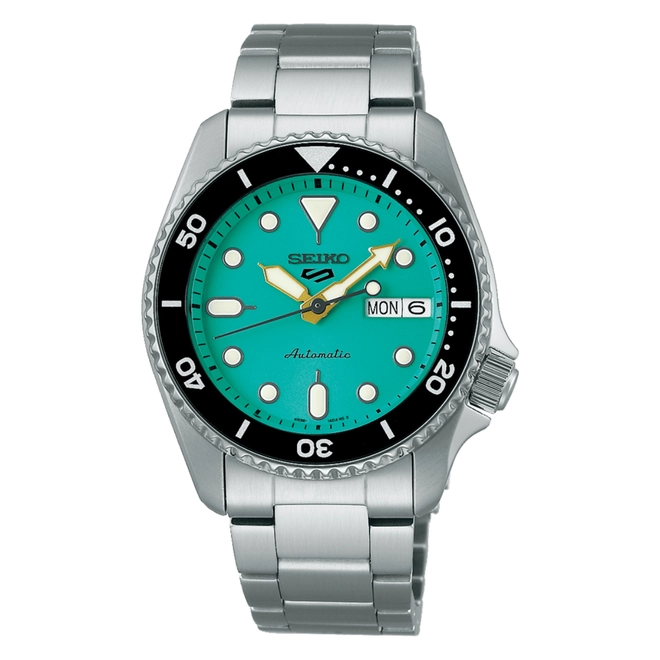 Relógio Seiko 5 Sports SKX Reduced Automático - SRPK33B1 F1SX Verde 1