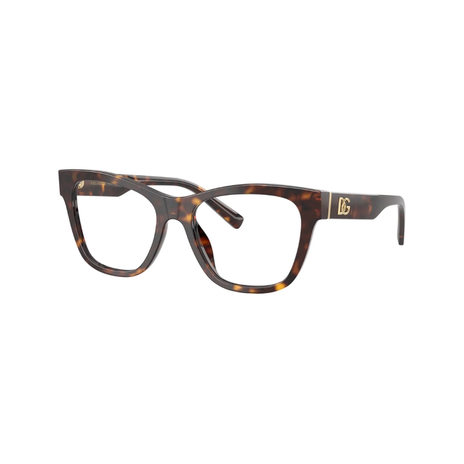 Óculos de Grau Dolce & Gabbana 0DG3430 502 55 Acetato Marrom Mesclado 1