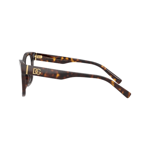 Óculos de Grau Dolce & Gabbana 0DG3430 502 55 Acetato Marrom Mesclado