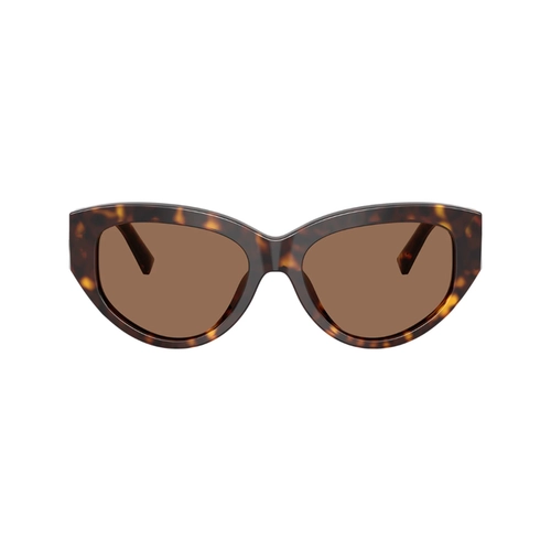 Óculos de Sol Dolce & Gabbana 0DG4514 502/7355 Acetato Marrom Mesclado com lentes na cor Marrom