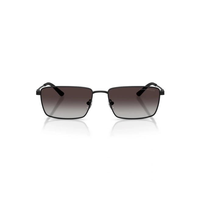 Óculos de Sol Emporio Armani 0EA2169 30018G57 Metal Preto com lentes na cor Cinza Degradê 2
