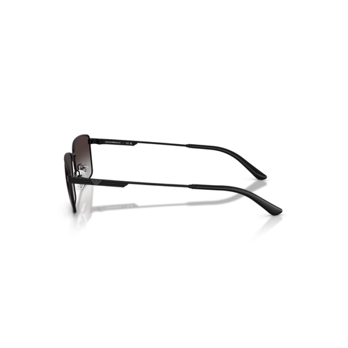 Óculos de Sol Emporio Armani 0EA2169 30018G57 Metal Preto com lentes na cor Cinza Degradê
