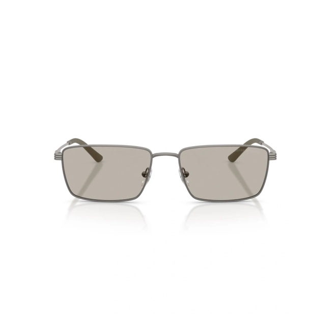 Óculos de Sol Emporio Armani 0EA2169 3425/357 Metal Prata com lentes na cor Cinza 2