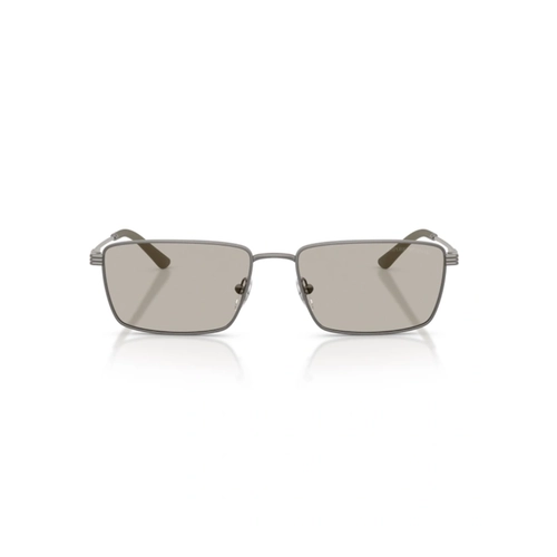 Óculos de Sol Emporio Armani 0EA2169 3425/357 Metal Prata com lentes na cor Cinza