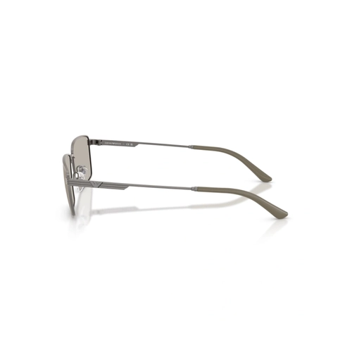 Óculos de Sol Emporio Armani 0EA2169 3425/357 Metal Prata com lentes na cor Cinza