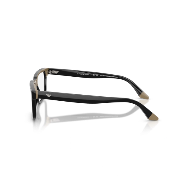 Óculos de Grau Emporio Armani 0EA3269 6313 56 Acetato Preto 3