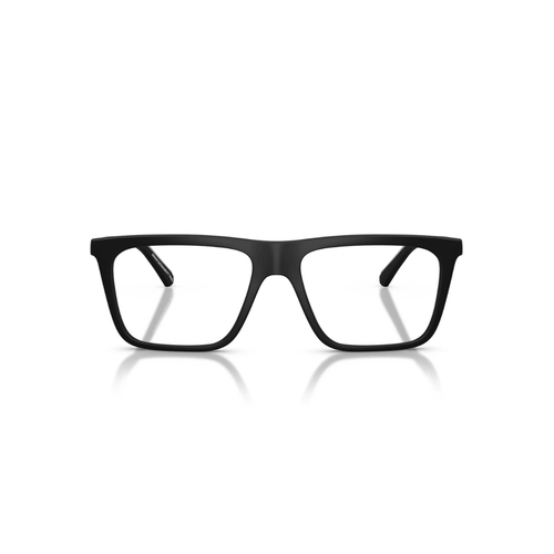 Óculos de Grau Emporio Armani 0EA4258 50011W56 Acetato Preto com Clip-Ons na cor Cinza e Marrom Degradê
