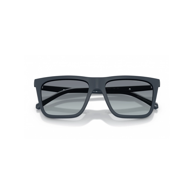 Óculos de Grau Emporio Armani 0EA4258 50881W56 Acetato Azul com Clip-Ons nas cores Cinza e Cinza Claro 5