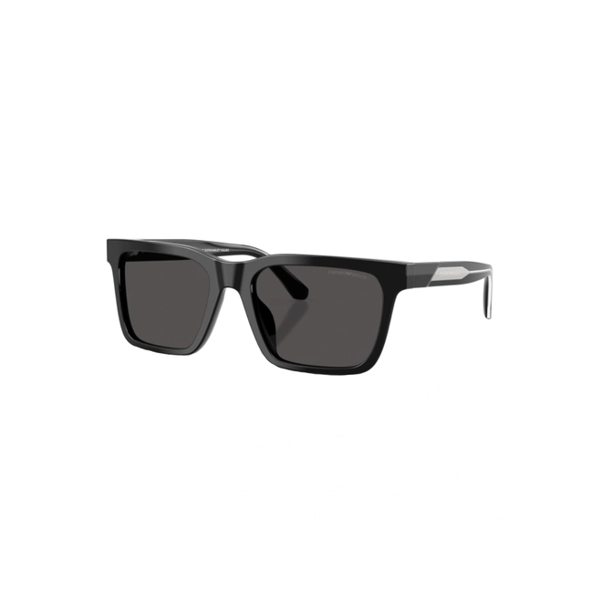Óculos de Sol Emporio Armani 0EA4262U 50178757 Acetato Preto com lentes na cor Cinza 1