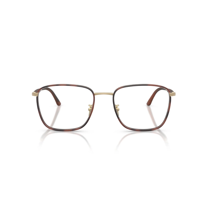 Óculos de Grau Giorgio Armani 0AR5160J 3415 54 Metal Marrom Mesclado e Dourado 2