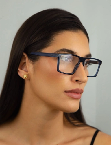 Óculos de Grau Hugo Boss HG 1371 PJP 5614 R Acetato Azul